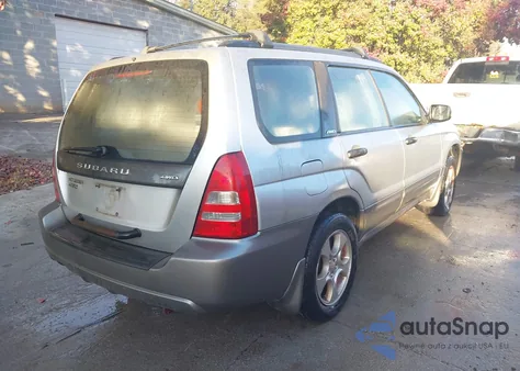 2004 Subaru Forester 2.5Xs из США, поврежденный, VIN JF1SG65664H754540